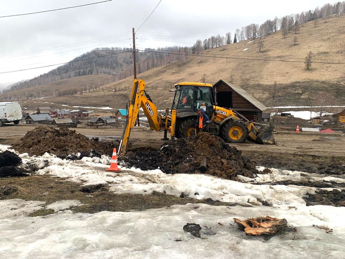 Подводящий газопровод к жилым микрорайонам с. Урлу-Аспак Майминского района Республики Алтай