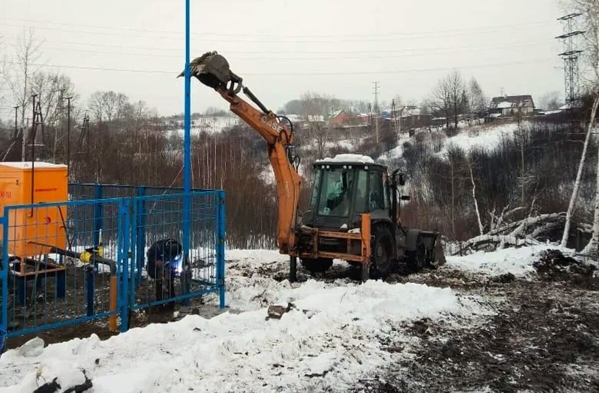 Распределительные сети от ГРПШ № 566 в Заводском районе г. Новокузнецка Кемеровской области