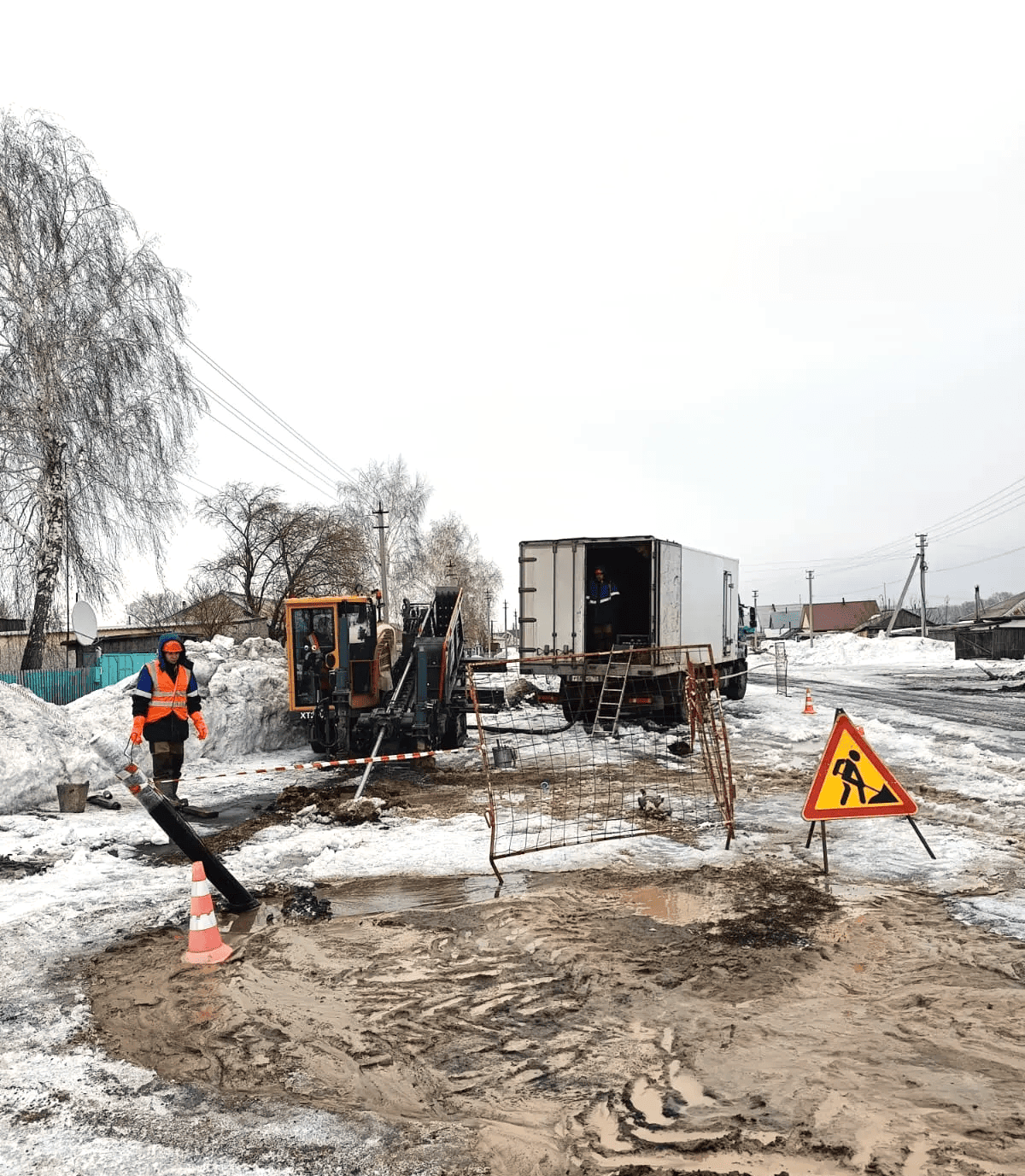 Распределительный газопровод в с. Ребриха Ребрихинского района Алтайского края