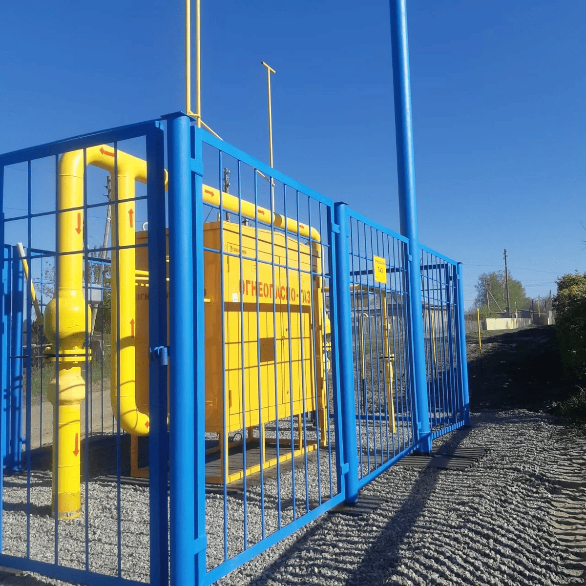 Распределительный газопровод в п. Кировский